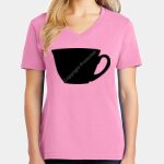 Women's Core Cotton V Neck Tee Thumbnail