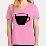 Women's Core Cotton V Neck Tee Thumbnail