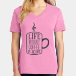 Women's Core Cotton V Neck Tee Thumbnail