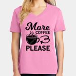 Women's Core Cotton V Neck Tee Thumbnail