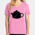 Women's Core Cotton V Neck Tee Thumbnail