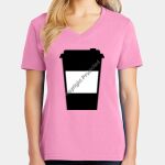 Women's Core Cotton V Neck Tee Thumbnail