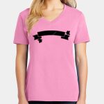 Women's Core Cotton V Neck Tee Thumbnail