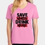 Women's Core Cotton V Neck Tee Thumbnail