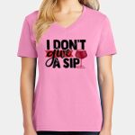 Women's Core Cotton V Neck Tee Thumbnail