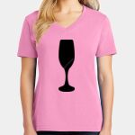 Women's Core Cotton V Neck Tee Thumbnail