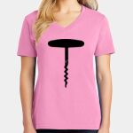 Women's Core Cotton V Neck Tee Thumbnail