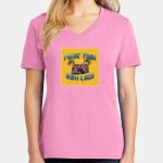Women's Core Cotton V Neck Tee Thumbnail