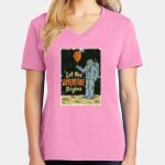 Women's Core Cotton V Neck Tee Thumbnail