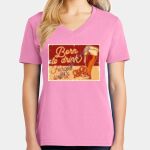 Women's Core Cotton V Neck Tee Thumbnail