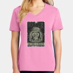 Women's Core Cotton V Neck Tee Thumbnail