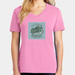 Women's Core Cotton V Neck Tee Thumbnail