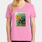 Women's Core Cotton V Neck Tee Thumbnail