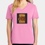 Women's Core Cotton V Neck Tee Thumbnail