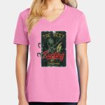 Women's Core Cotton V Neck Tee Thumbnail