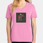 Women's Core Cotton V Neck Tee Thumbnail