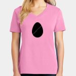 Women's Core Cotton V Neck Tee Thumbnail
