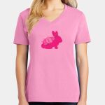 Women's Core Cotton V Neck Tee Thumbnail