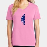 Women's Core Cotton V Neck Tee Thumbnail