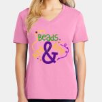 Women's Core Cotton V Neck Tee Thumbnail