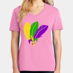 Women's Core Cotton V Neck Tee Thumbnail