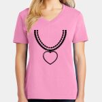 Women's Core Cotton V Neck Tee Thumbnail
