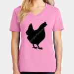 Women's Core Cotton V Neck Tee Thumbnail