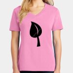 Women's Core Cotton V Neck Tee Thumbnail