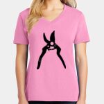 Women's Core Cotton V Neck Tee Thumbnail