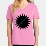Women's Core Cotton V Neck Tee Thumbnail