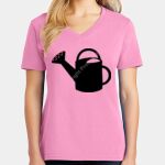 Women's Core Cotton V Neck Tee Thumbnail