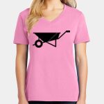 Women's Core Cotton V Neck Tee Thumbnail