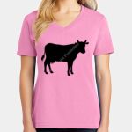 Women's Core Cotton V Neck Tee Thumbnail