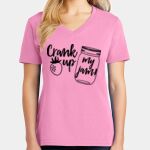 Women's Core Cotton V Neck Tee Thumbnail