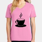 Women's Core Cotton V Neck Tee Thumbnail