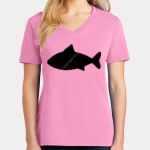 Women's Core Cotton V Neck Tee Thumbnail