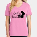 Women's Core Cotton V Neck Tee Thumbnail