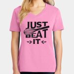 Women's Core Cotton V Neck Tee Thumbnail