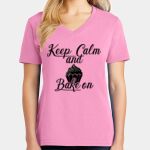 Women's Core Cotton V Neck Tee Thumbnail