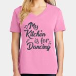 Women's Core Cotton V Neck Tee Thumbnail