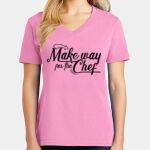 Women's Core Cotton V Neck Tee Thumbnail