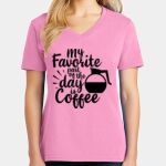 Women's Core Cotton V Neck Tee Thumbnail