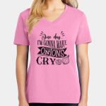 Women's Core Cotton V Neck Tee Thumbnail