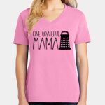 Women's Core Cotton V Neck Tee Thumbnail