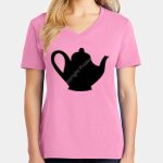 Women's Core Cotton V Neck Tee Thumbnail