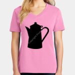 Women's Core Cotton V Neck Tee Thumbnail