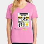 Women's Core Cotton V Neck Tee Thumbnail