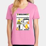 Women's Core Cotton V Neck Tee Thumbnail