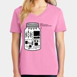 Women's Core Cotton V Neck Tee Thumbnail