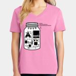 Women's Core Cotton V Neck Tee Thumbnail